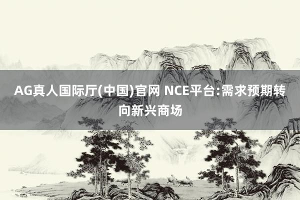 AG真人国际厅(中国)官网 NCE平台:需求预期转向新兴商场